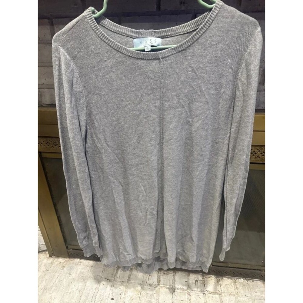 Women’s Joan Vass zippered back Sweater.size large